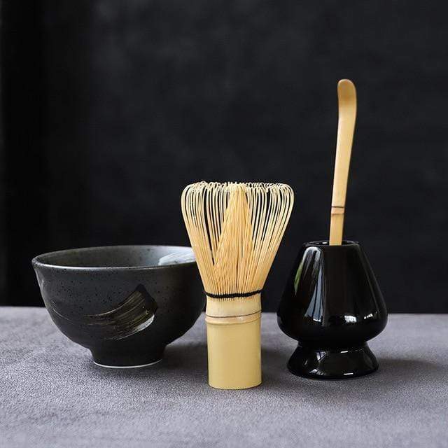 Discover Japanese ceramic matcha set with a natural bamboo whisk Botana RX . Shop Perfumarie